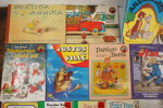 17st Böcker/Barnböcker. Peter Pan, Aristocats Walt Disney mm. A191