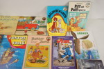17st Böcker/Barnböcker. Peter Pan, Aristocats Walt Disney mm. A191