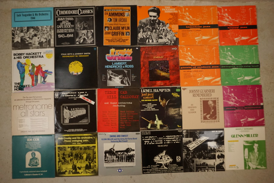 24st LP/Skivor Lionel Hampton, Jonny Guarnieri mm. Bc324