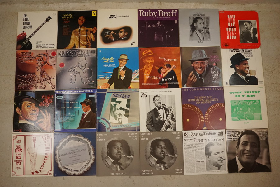 24st LP/Skivor Framk Sinatra, Bunny Berigan mm. Bc327