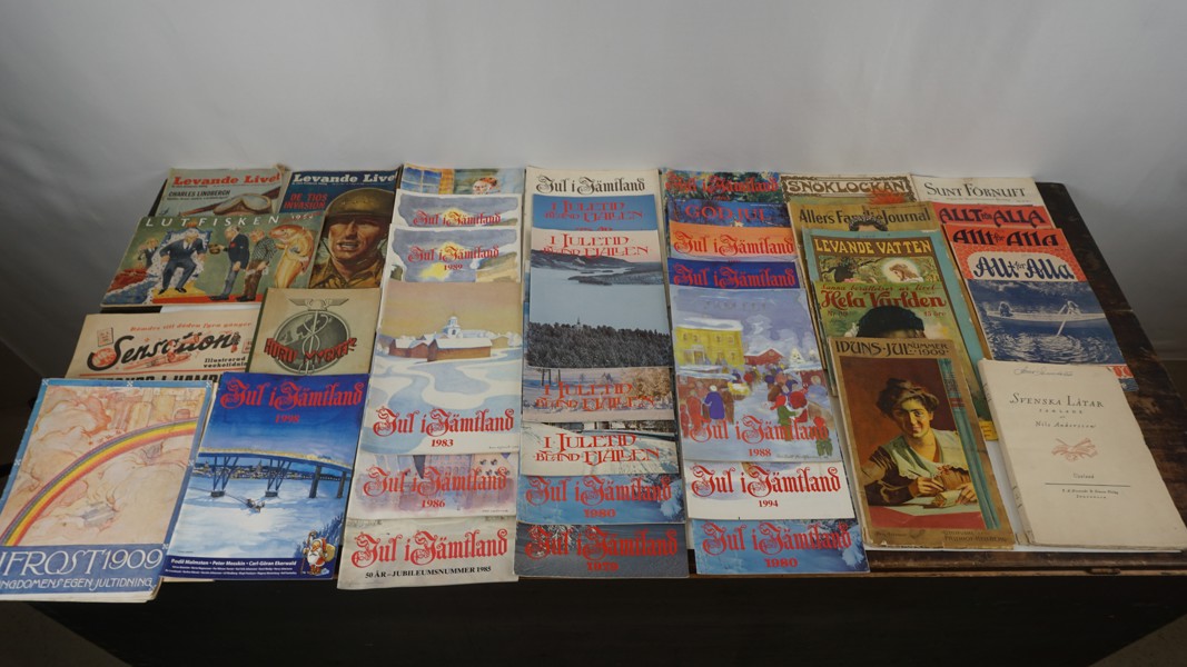 Tidningar Jul I Jämtland m.m. BC599