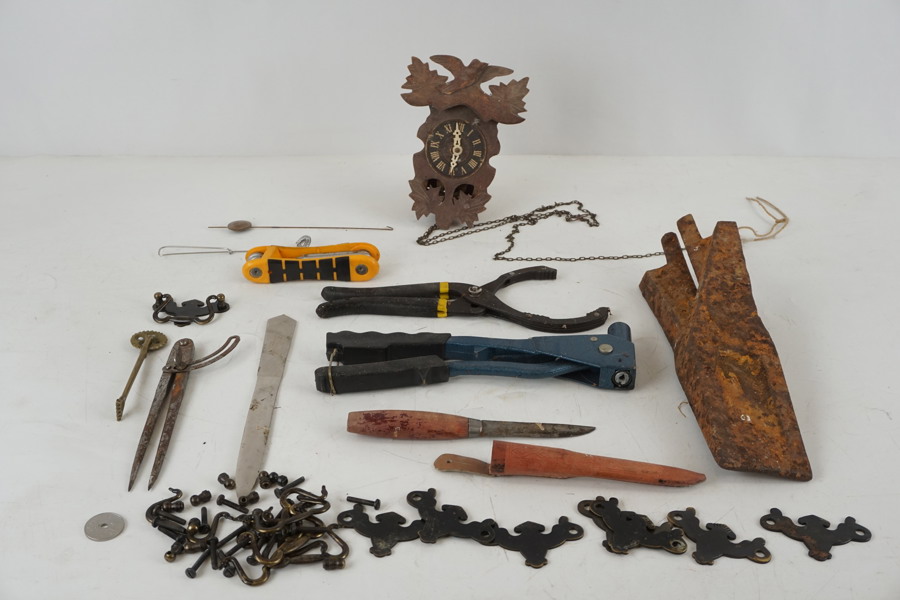 Väggur oljefiltertång bågcirkel m.m. D124