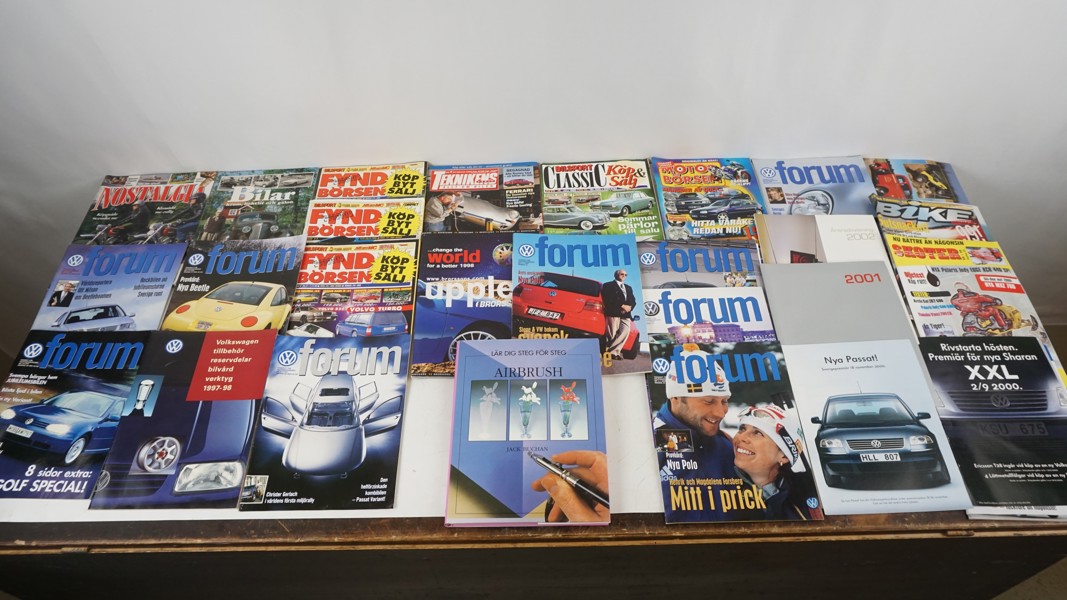 Tidningar Volkswagen Forum Fynd Börsen m.m. A267