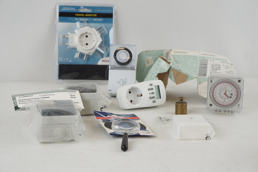 Reseadapter kopplingsur m.m. A275