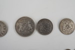 14st Äldre mynt Sverige Norge 1, 2 kronor m.m. A18