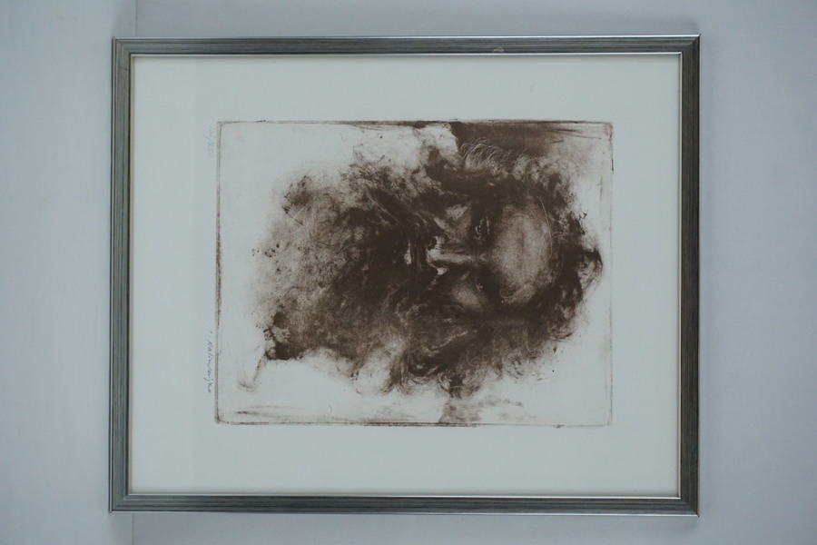 Jan Naliwajko signerad litografi (porträtt) 31x38cm. M8