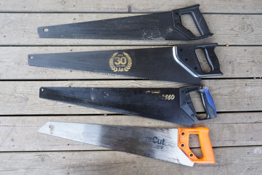 4st Sågar Sandvik m.m. B159