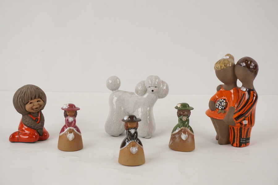 Figurer i keramik. A200