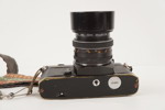 Chinon CE-II Memotron kamera med objektiv och blixt m.m. A114