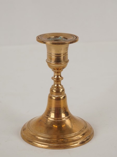Scandia Malm ljusstake mässing. A129