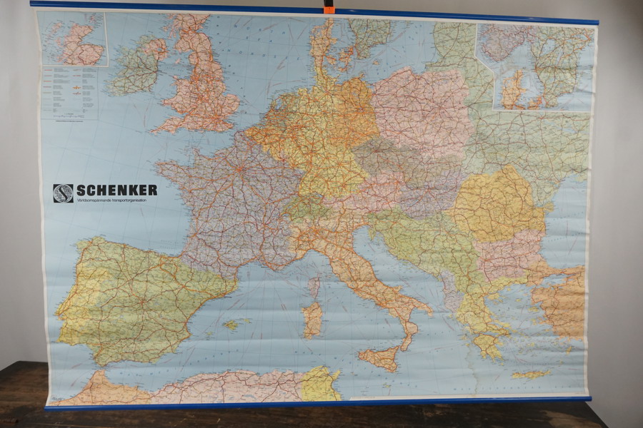 Schenker Europakarta . A235