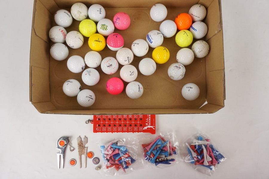 Golfbollar golfpeggar m.m. A146