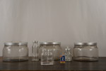 Burkar med lock salt och pepparkar Ikea m.m. BC274