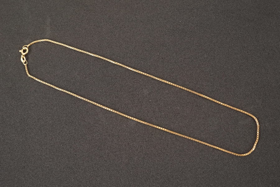 Guldhalsband Venezialänk 3,6gram. A168