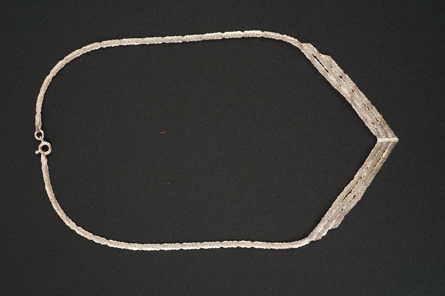 Silverhalsband 9gram. A171