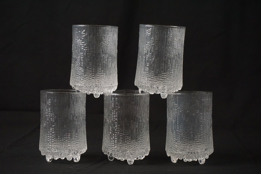 5st Tapio Wirkkala Iittala Ultima Thule glas. G65