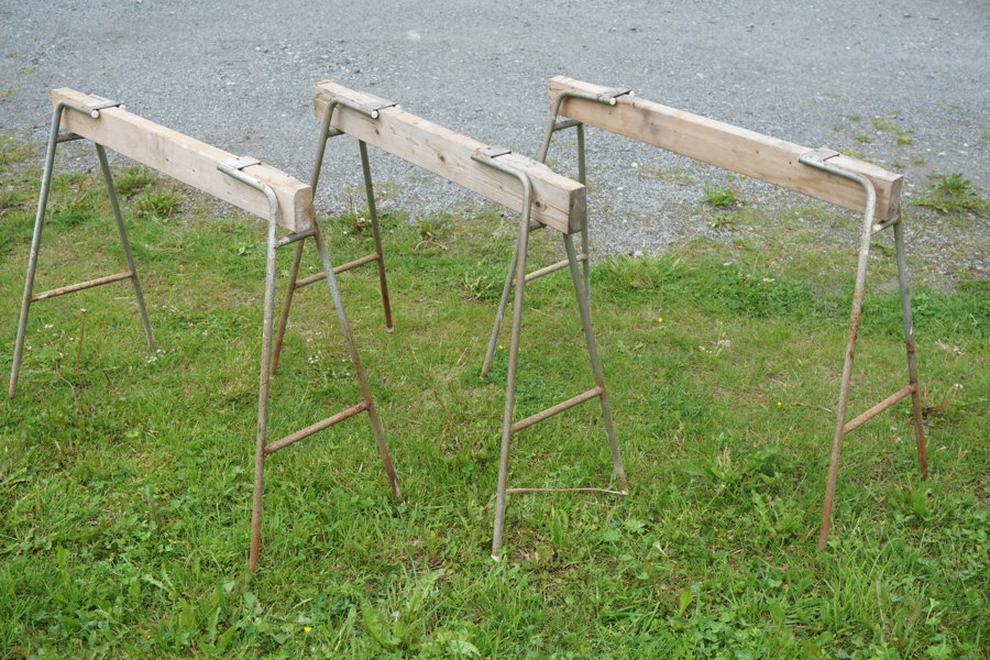Träbockar. B379