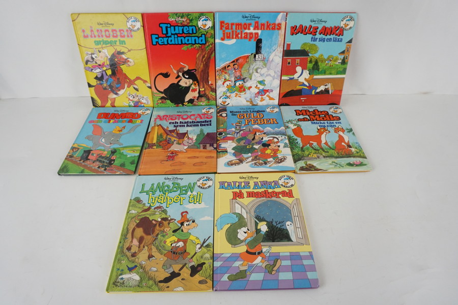 10st Böcker Walt Disney. A97/