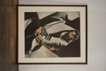 Marc Chagall tryck The Praying Jew (Rabbi of Vitbesk) 64x76cm. M11/