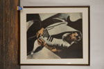 Marc Chagall tryck The Praying Jew (Rabbi of Vitbesk) 64x76cm. M11/