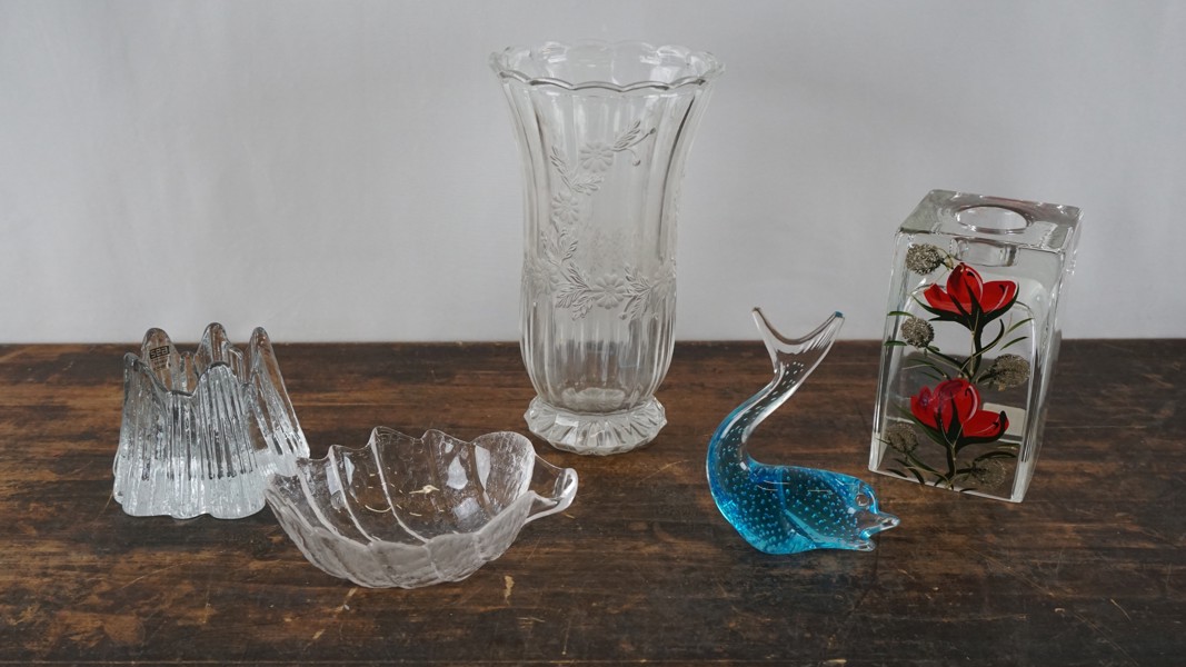 Sea glasbruk ljuslykta vas m.m. A169/
