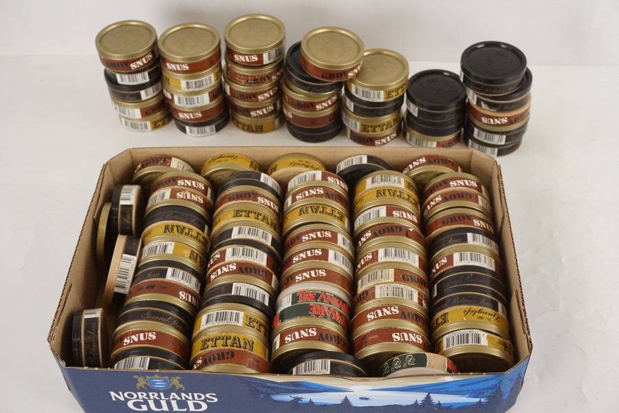 Snusdosor Ettan Tre Ankare m.m. A391/