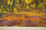 Gunnar Swanström signerad olja på duk (vattendrag) 91x78cm. M1