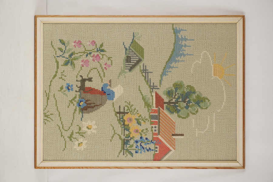 Broderad tavla. M9