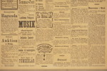 Östersunds-Posten 16 Juli 1895 tidning i ram 51x64cm. M18