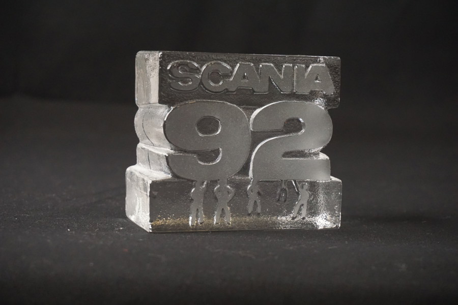 Scania 92 brevpress i glas. G37
