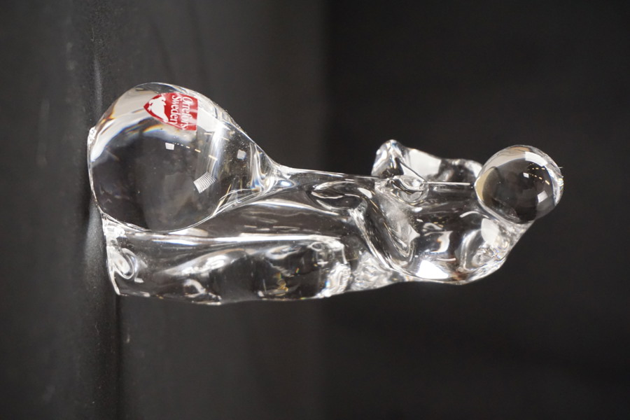 Olle Alberius Orrefors figurin glasblåsare. G40