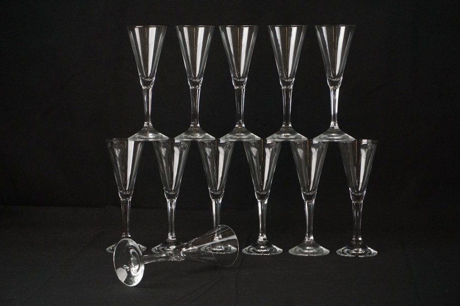 12st Snapsglas/champagneglas. G58