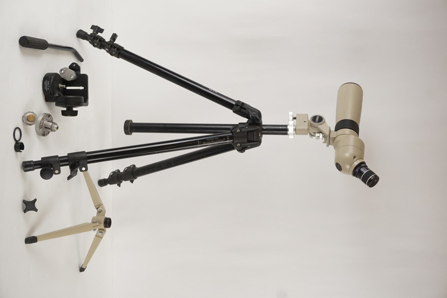 Mirador tubkikare med Manfrotto stativ. A64