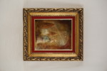 Walter Du Halde tavla (kvinna och barn) 41,5x46,5cm. M40
