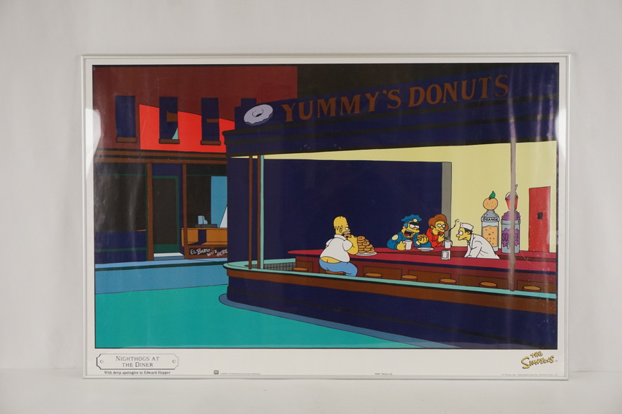 Tryck/affisch Matt Groening The Simpsons 94x84cm. M49