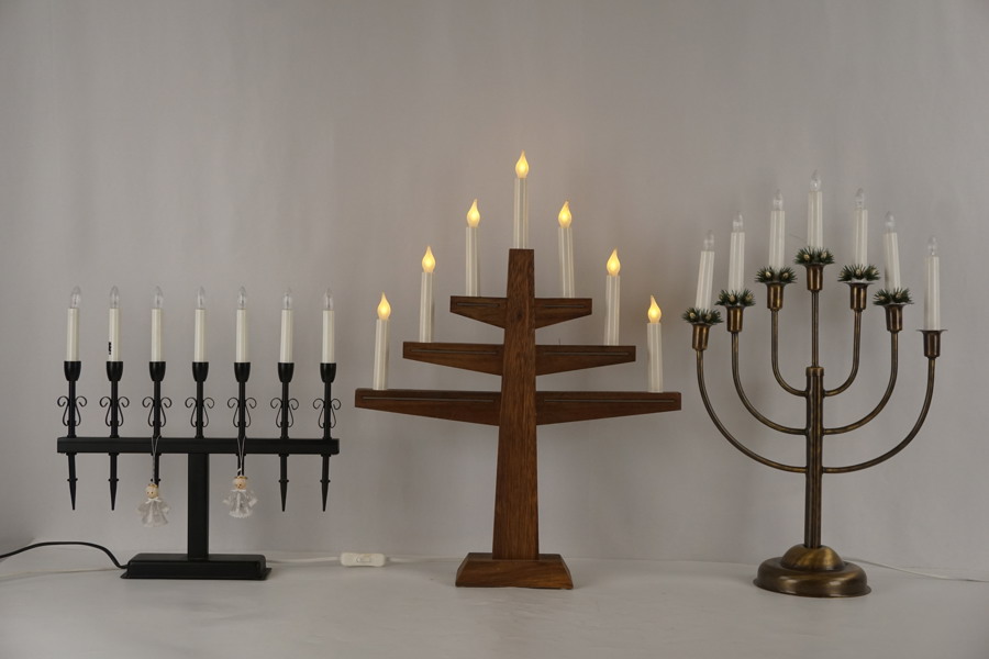 3st Adventsljusstakar. C24
