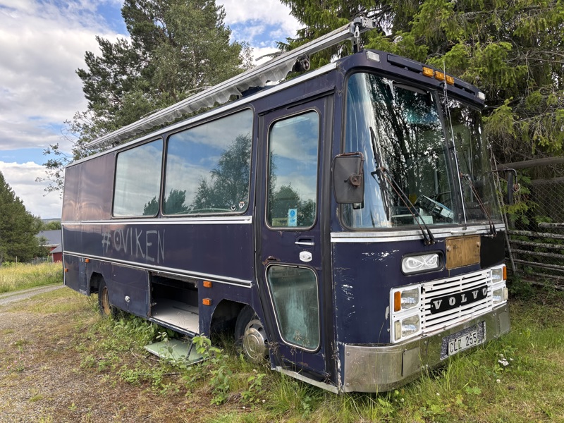 Volvo 609 lastbil med husbils inredning / Galhammar