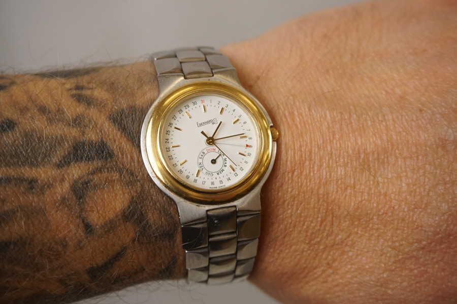 Eberhard & Co Manhattan 20 armbandsur. A143/