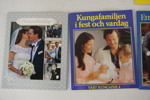 Diverse böcker om kungafamiljen, Femtio år med Kungen mm. A101
