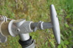 Caltex Diesel-/olje handpump. B231