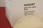 Lampa i glas August Ø12cm och staple gun No3. mm. A174/