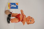 Vintage docka Edi Germany i plast. A223 