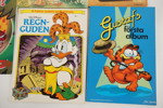 Serietidningar Walt Disney´s Kalle Anka, puzzel Clem toys mm. A259 