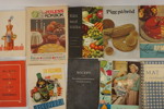Gammal handböcker och broschyrer recept & matlagning, Prinsessornas kakbok mm. A286