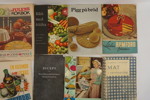 Gammal handböcker och broschyrer recept & matlagning, Prinsessornas kakbok mm. A286