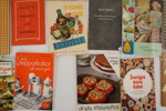 Gammal handböcker och broschyrer recept & matlagning, Prinsessornas kakbok mm. A286