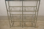 Brickhylla i metall. B39 