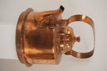 Allmoge 3st Kaffe kannor i koppar. BC44