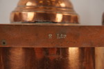 Allmoge 3st Kaffe kannor i koppar. BC44