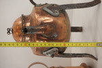Allmoge 3st Kaffe kannor i koppar. BC44